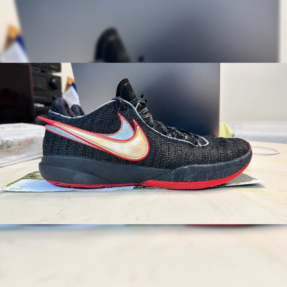 Size 13 - Men’s Lebron 20 Miami Heat Basketball Shoes